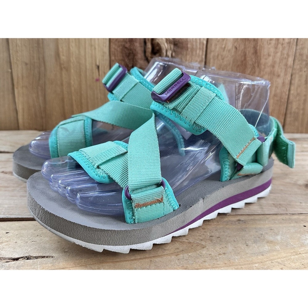 Merrell‎ Sandals Outdoor Green Alpine Straps Women's Sz 6 Hiking